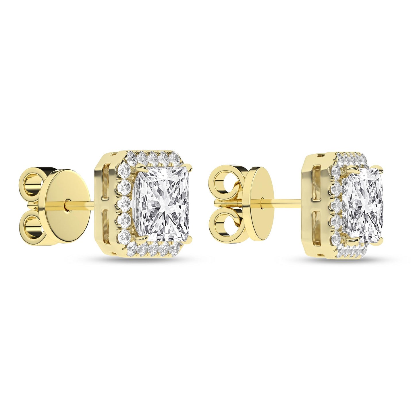 14K 2.25CT Certified Lab Grown Diamond Earrings