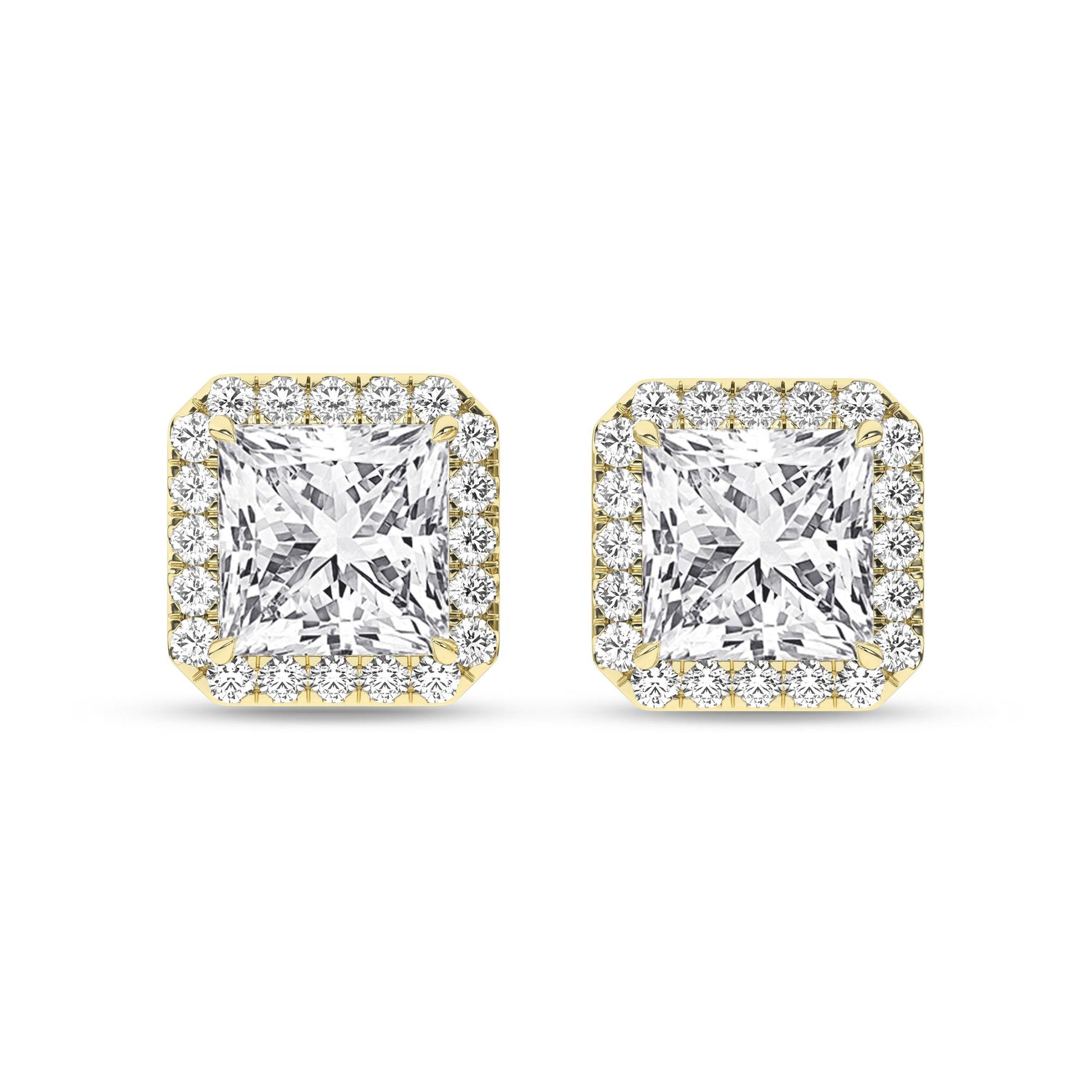 14K 2.25CT Certified Lab Grown Diamond Earrings
