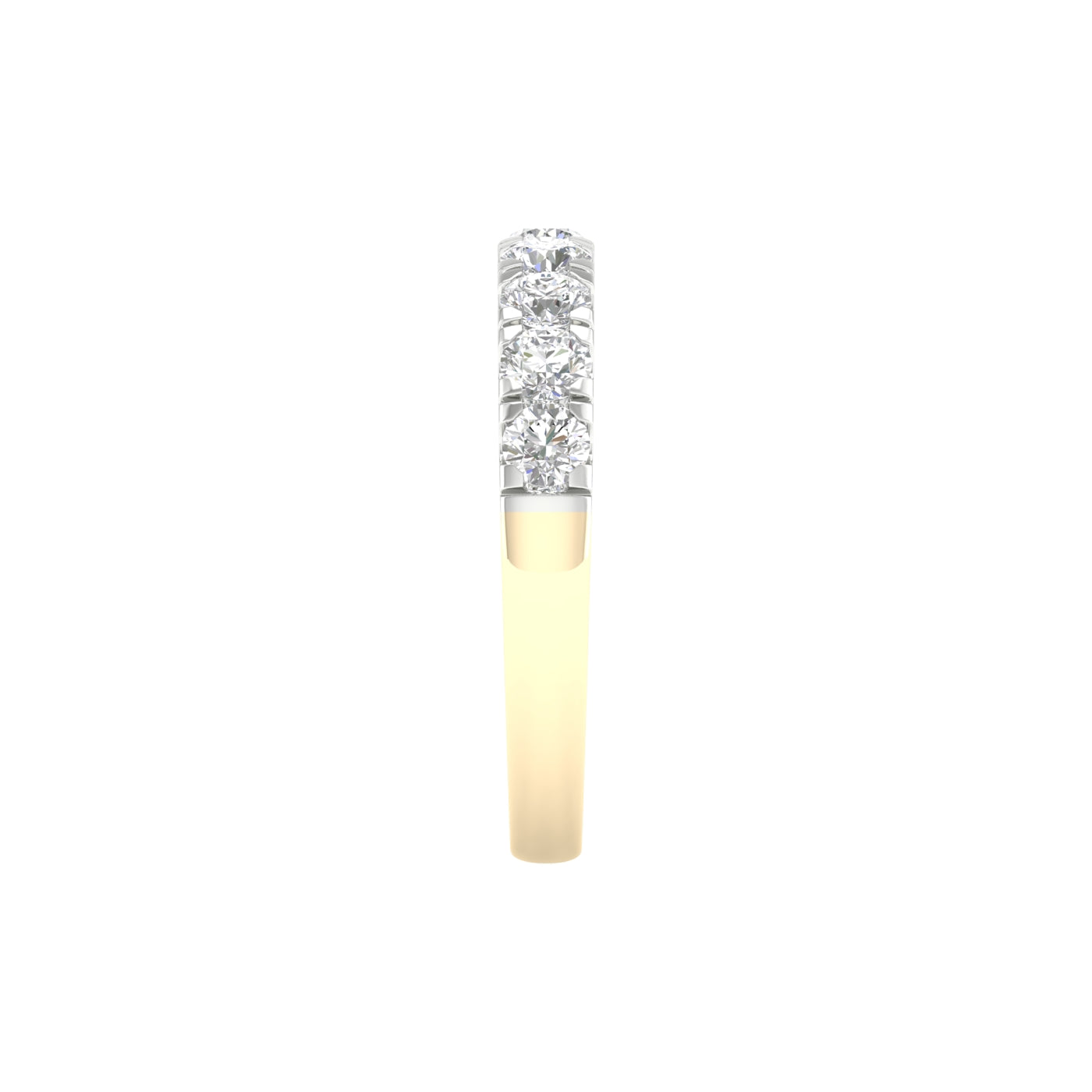 14K 1.00CT Certified Lab Grown Diamond Band