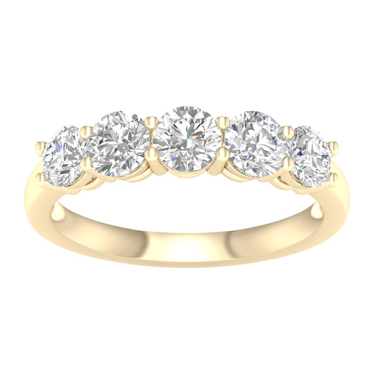 14K 1.50CT Lab Diamond Ring