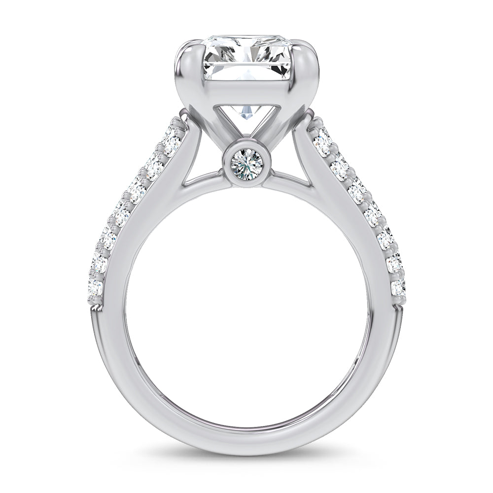 14K 6.50CT Certified Lab Grown Engagement Ring