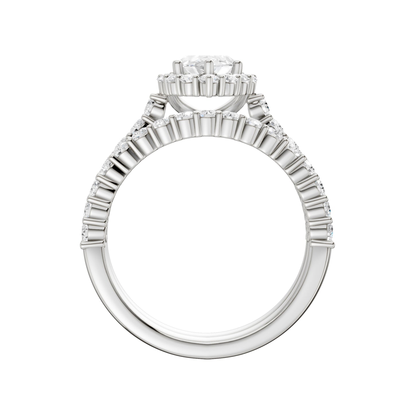 14K 2.00CT Diamond Bridal Set