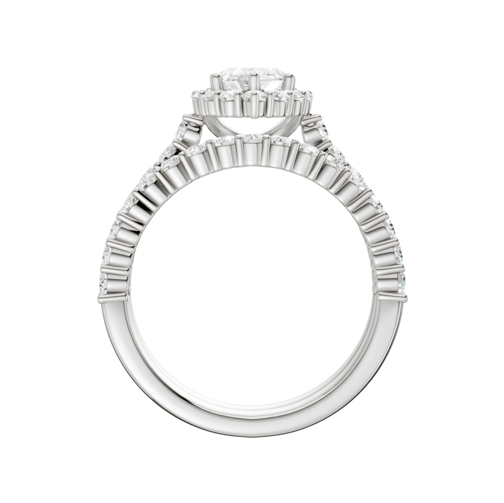 14K 2.00CT Diamond Bridal Set