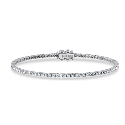 14K 1.00CT Certified Lab Grown Diamond Bracelet