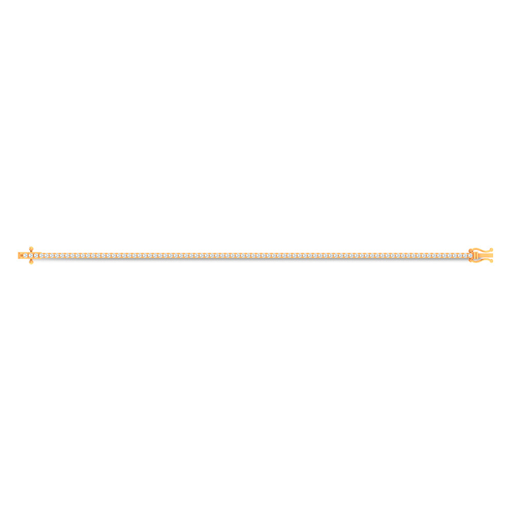14K 1.00CT Certified Lab Grown Diamond Bracelet