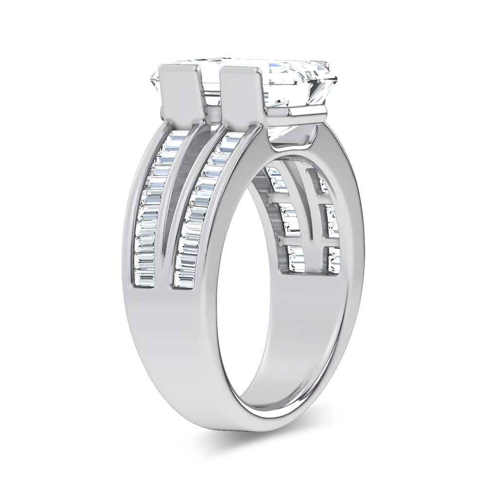 14K 5.46CT Diamond Engagement Ring