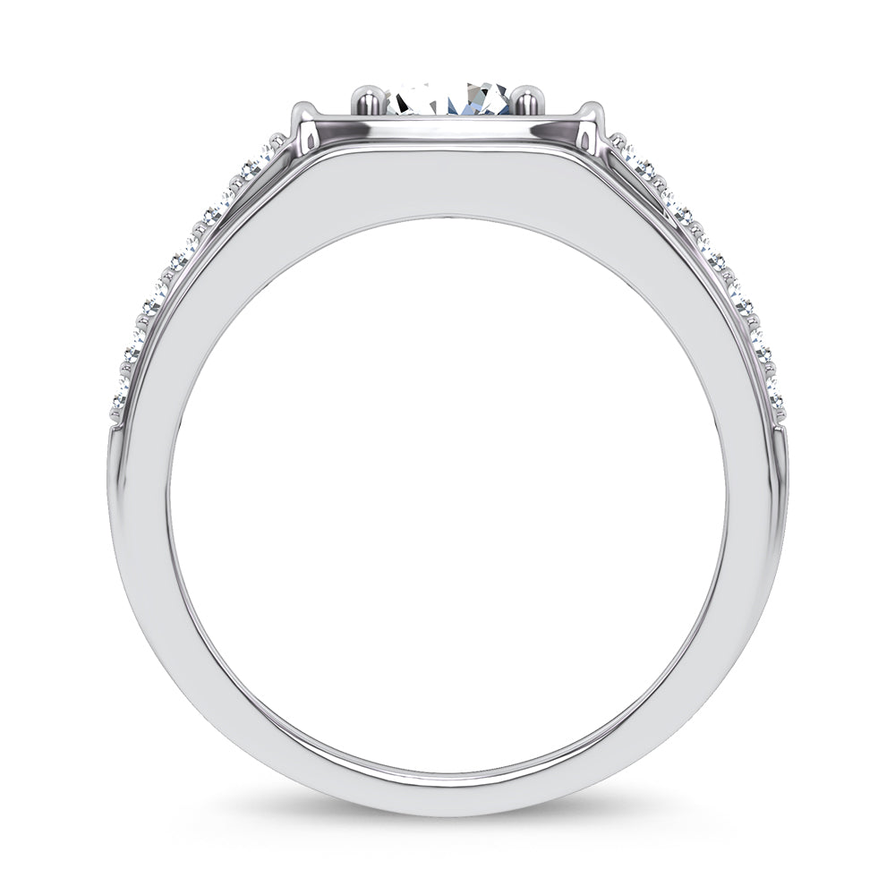 14K 2.00CT Certified Lab Grown Mens Ring