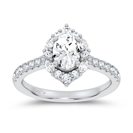 14K 1.40CT Certified Lab Grown Diamond Ring