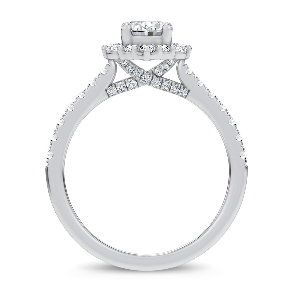 14K 1.40CT Certified Lab Grown Diamond Ring