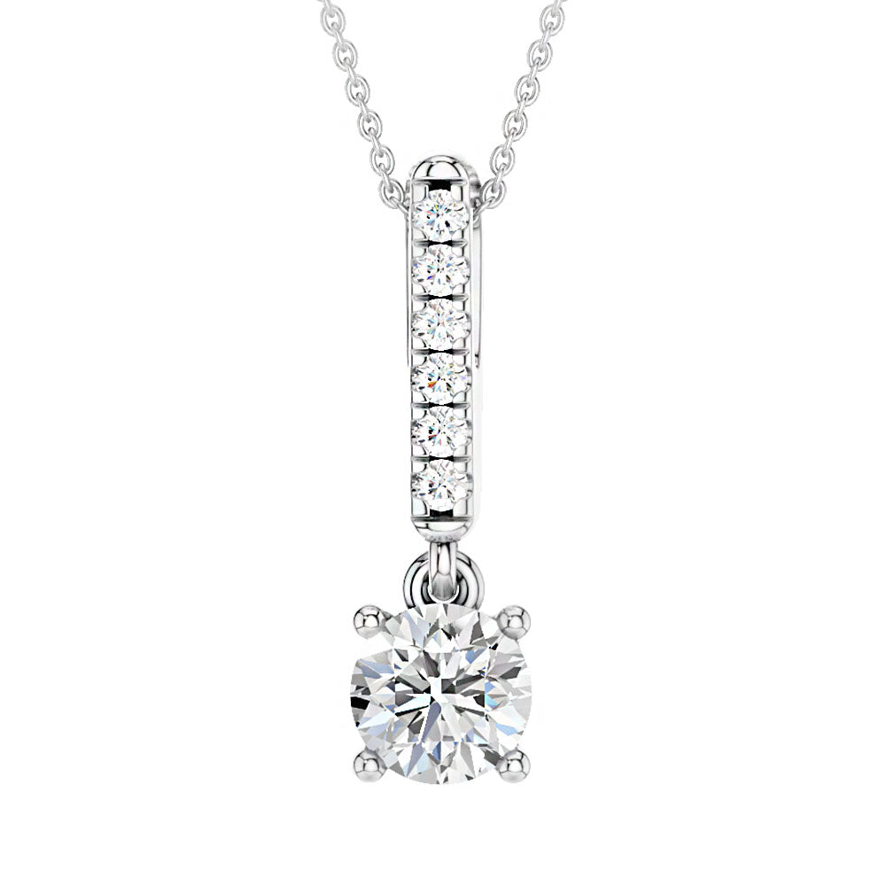 14K 1.05CT Certified Lab Grown Diamond Earrings