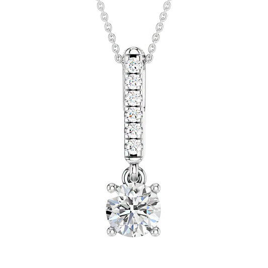 14K 1.05CT Certified Lab Grown Diamond Earrings