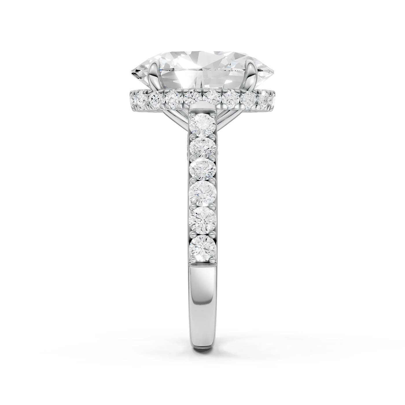 14K 6.00CT Lab Grown Diamond Engagement Ring