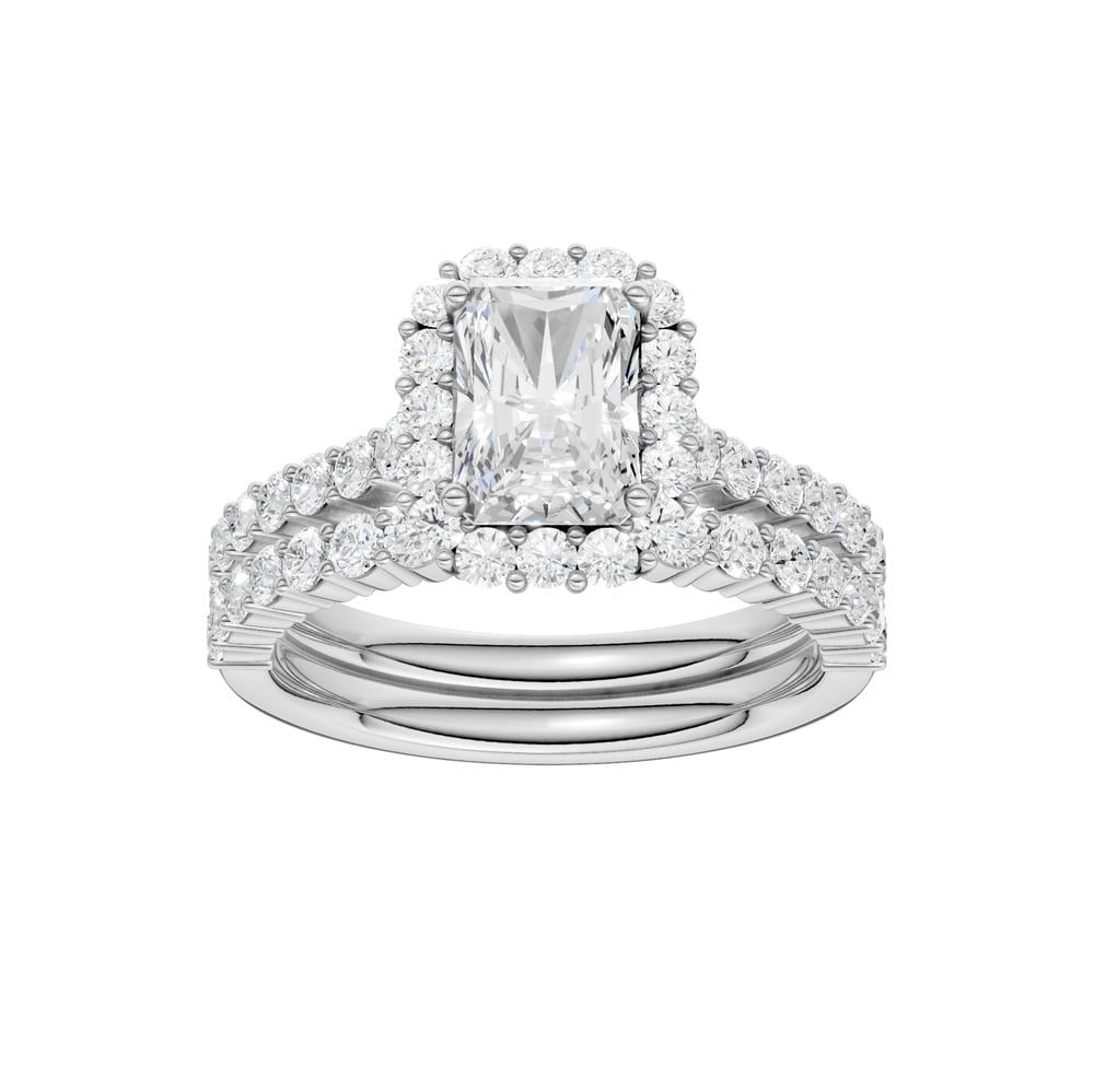 14K 2.00CT Diamond Bridal Set