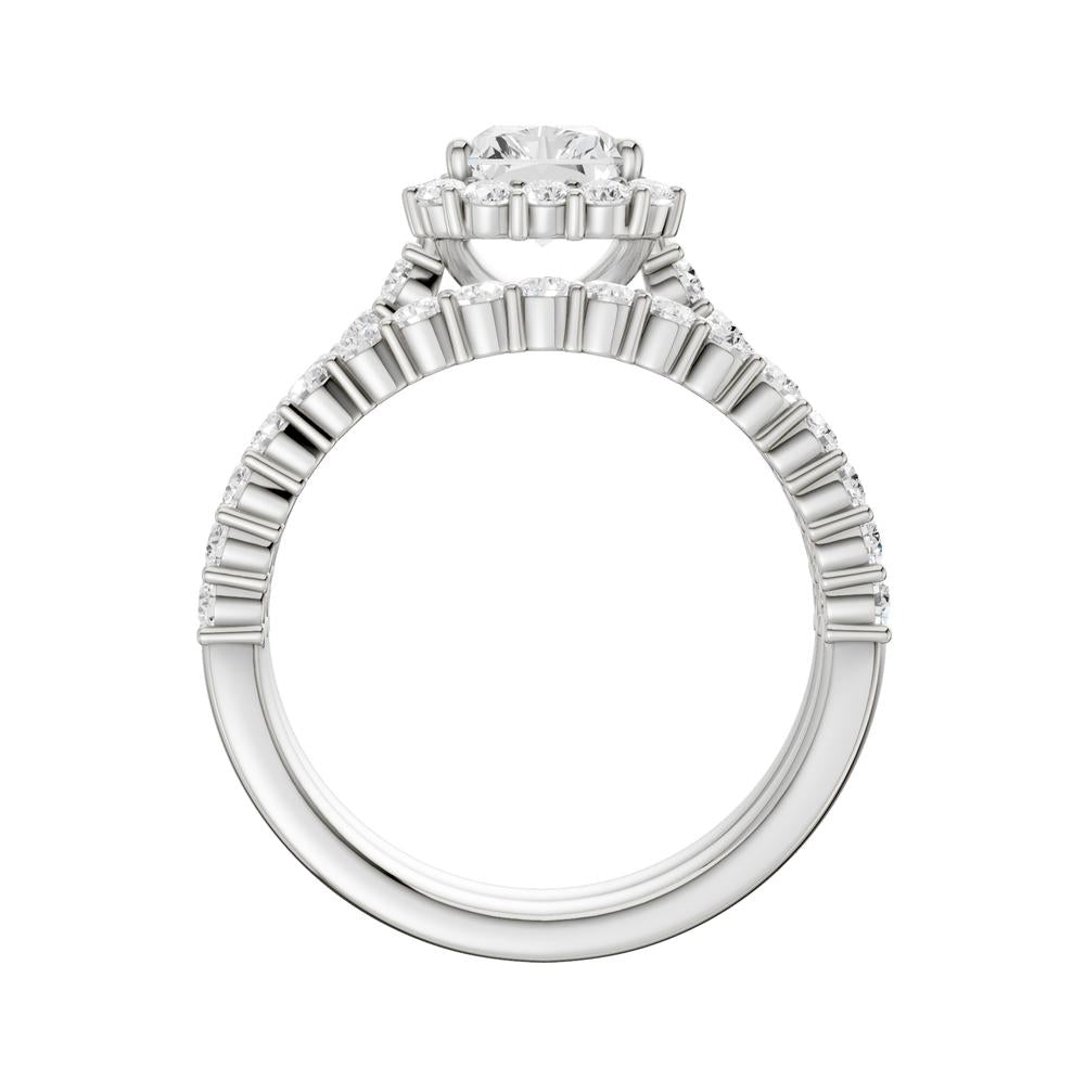 14K 2.00CT Diamond Bridal Set