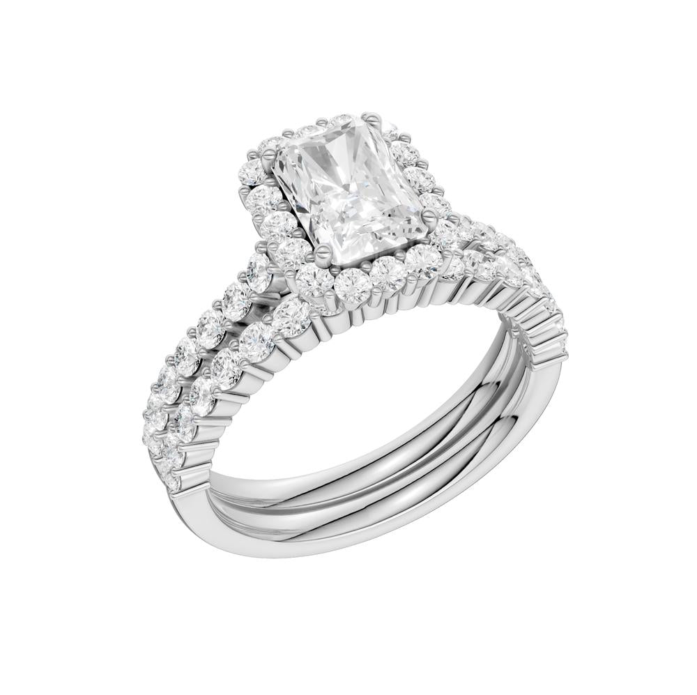 14K 2.00CT Diamond Bridal Set