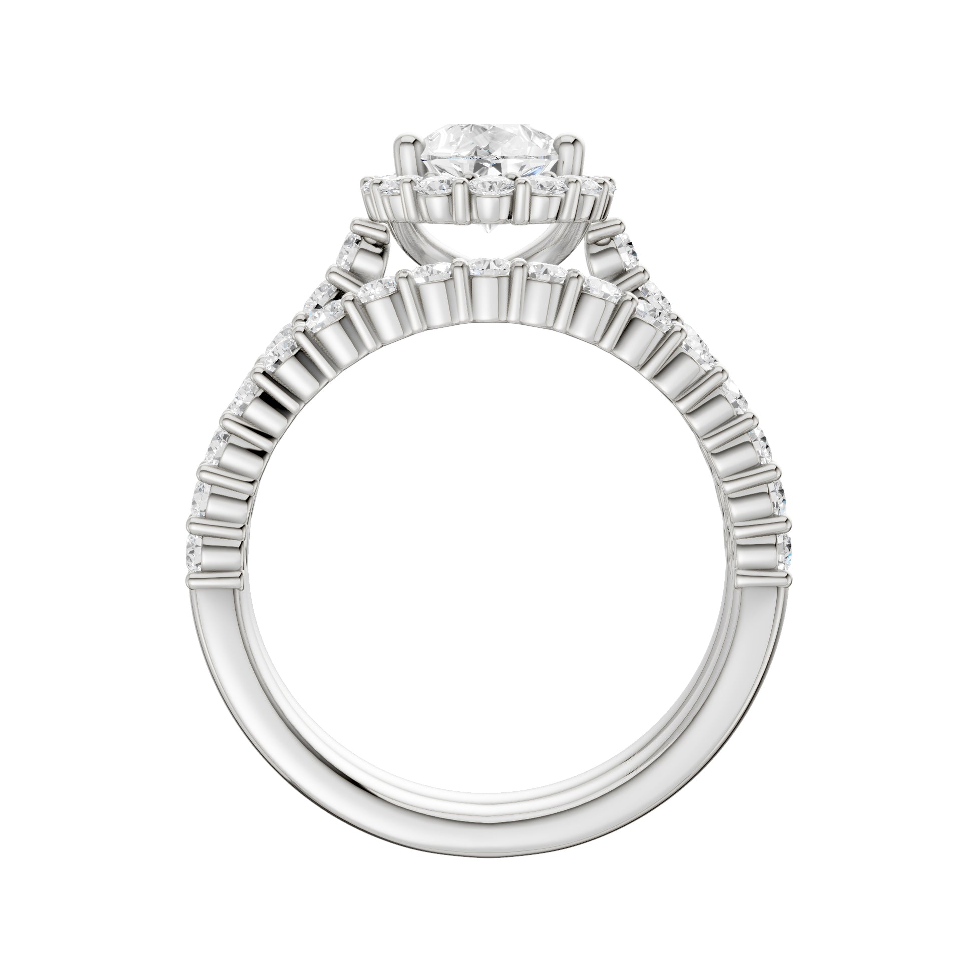 14K 2.00CT Diamond Bridal Set
