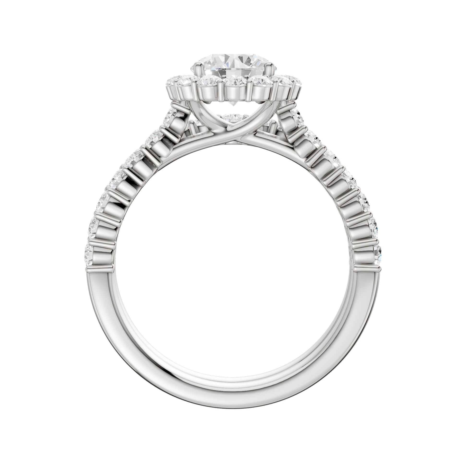14K 2.00CT Diamond Bridal Set