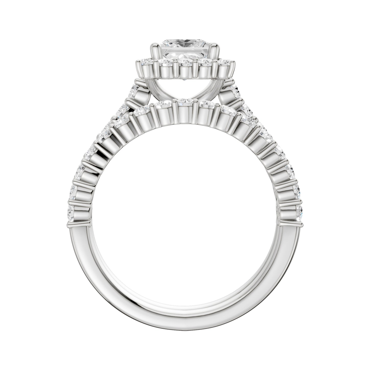 14K 2.00CT Diamond Bridal Set