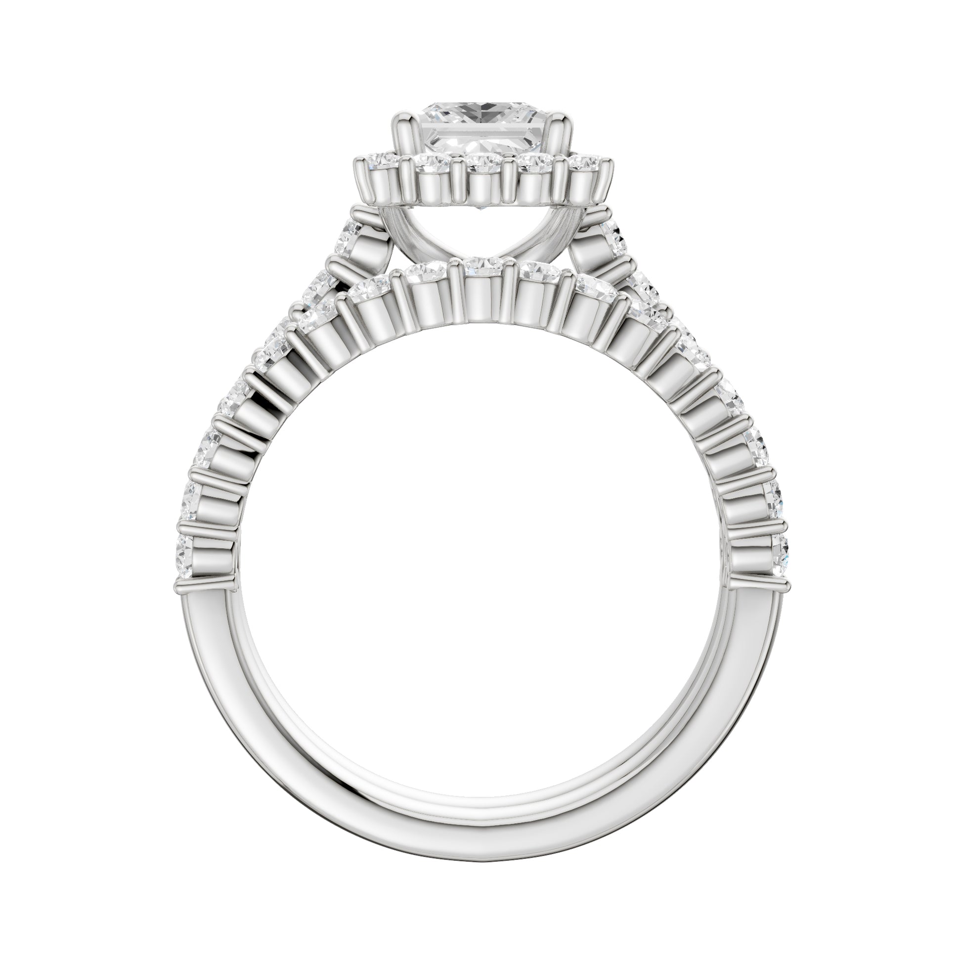 14K 2.00CT Diamond Bridal Set