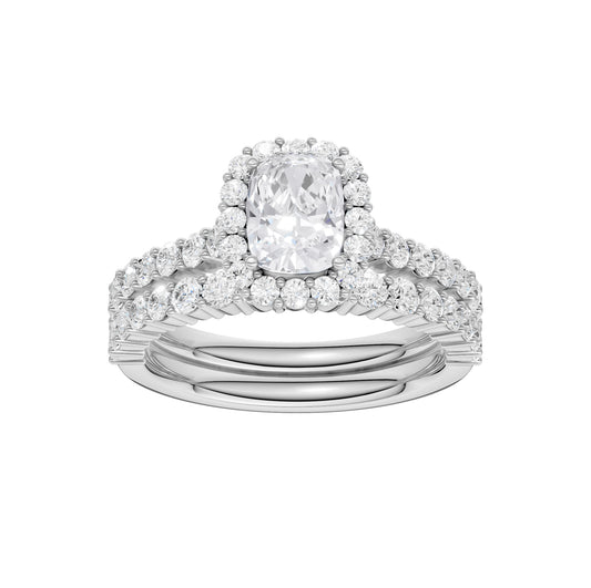 14K 2.00CT Diamond Bridal Set