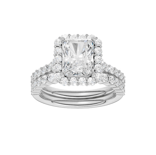 14K 3.00CT Diamond Bridal Set