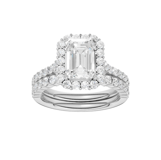 14K 3.00CT Diamond Bridal Set