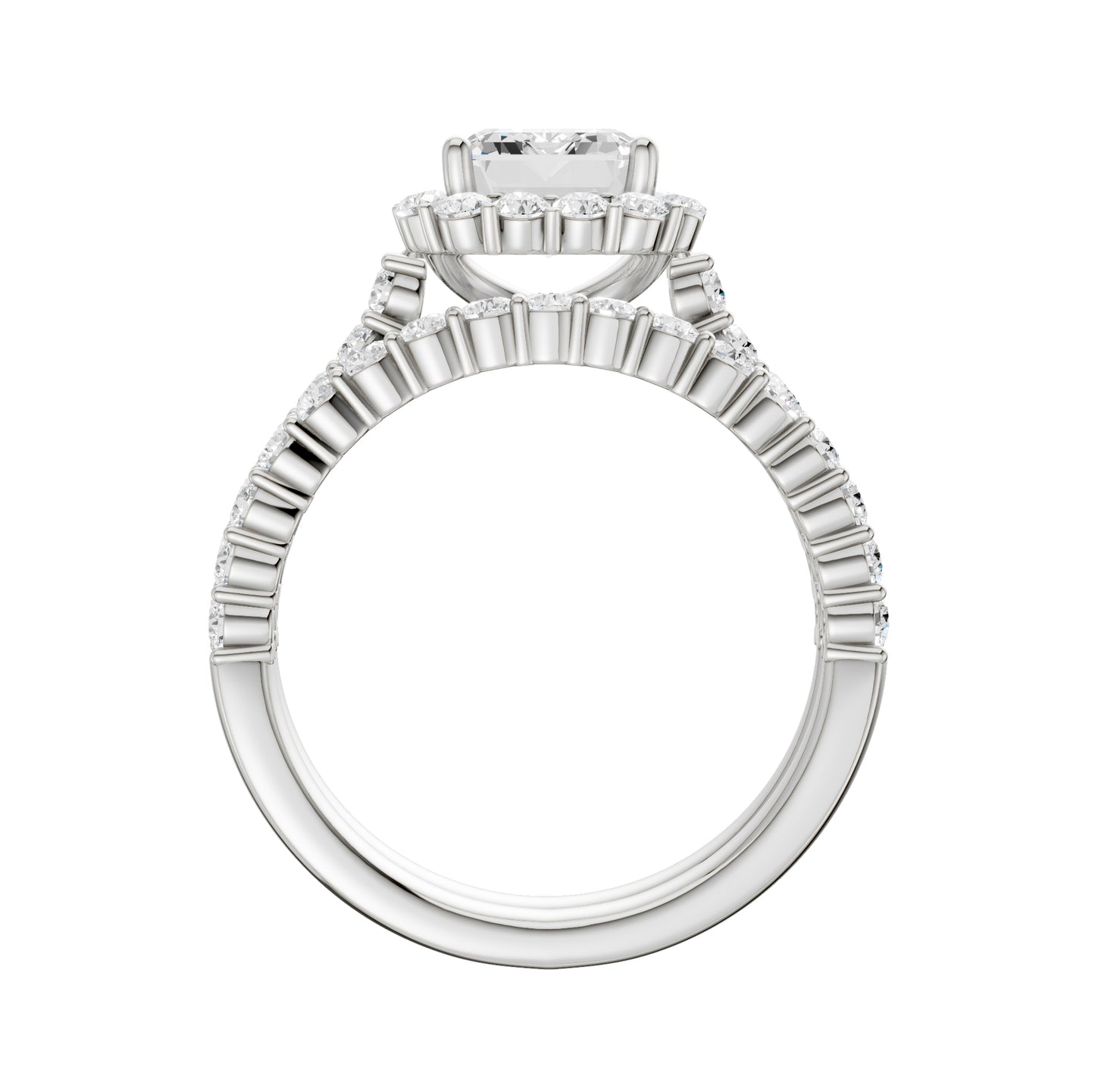 14K 3.00CT Diamond Bridal Set