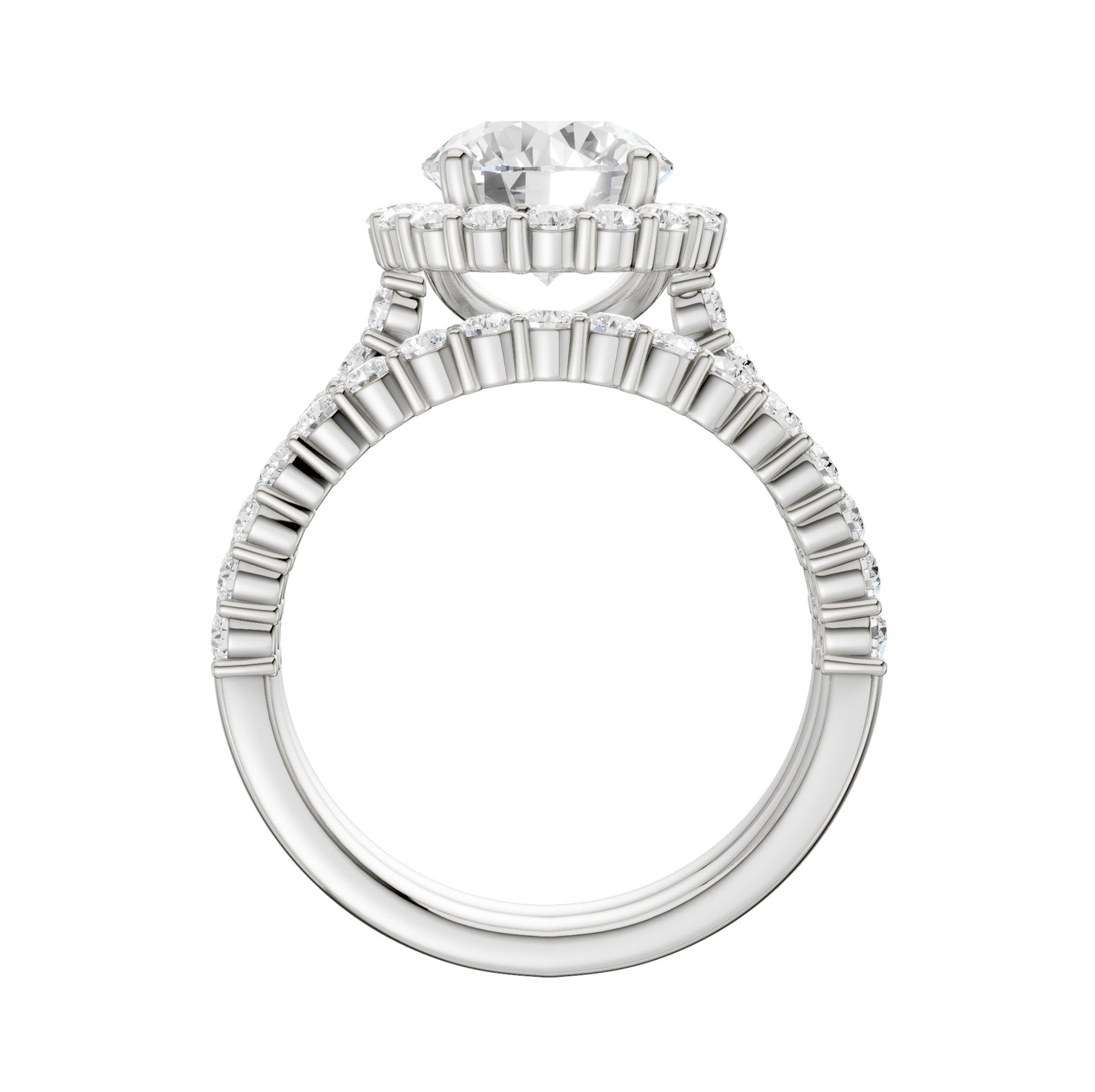 14K 3.00CT Diamond Bridal Set