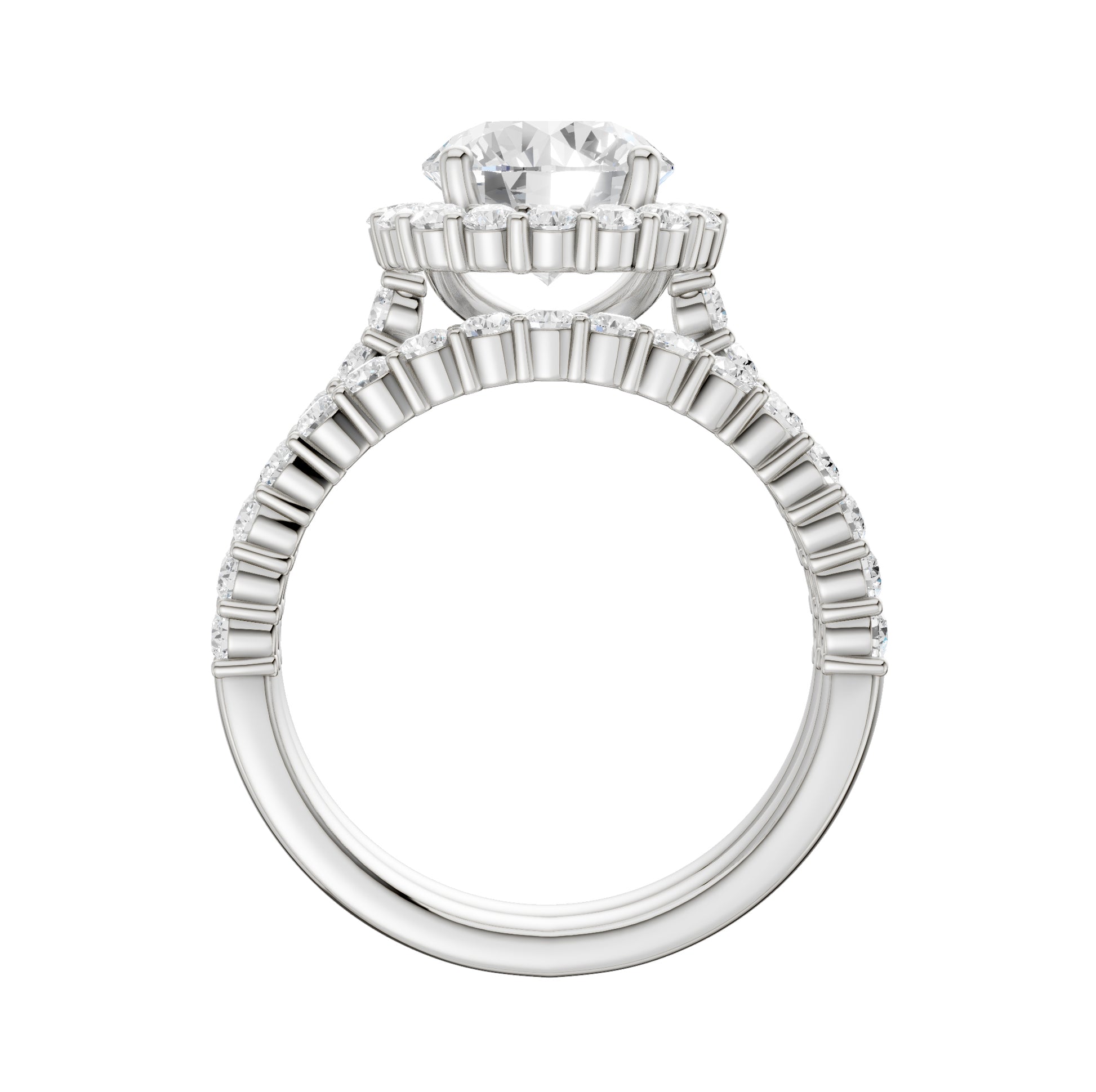 14K 3.00CT Diamond Bridal Set