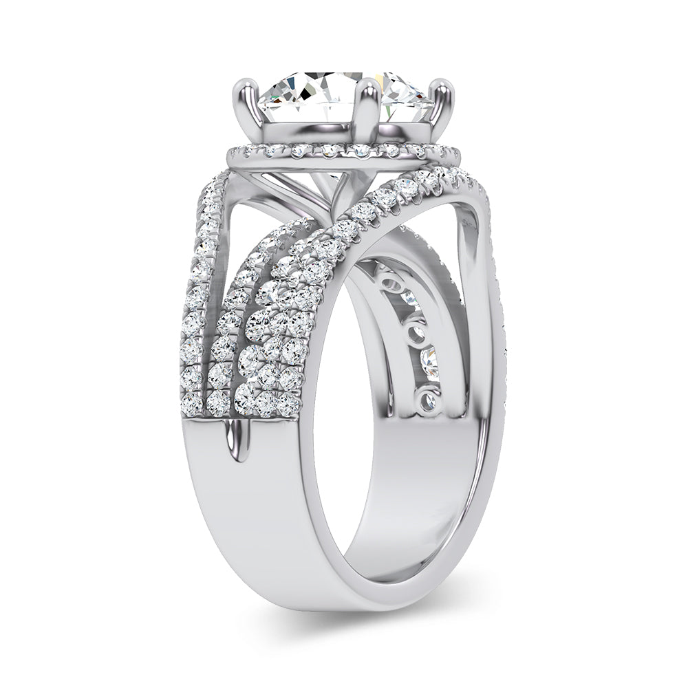 14K 4.50CT Diamond Engagement Ring