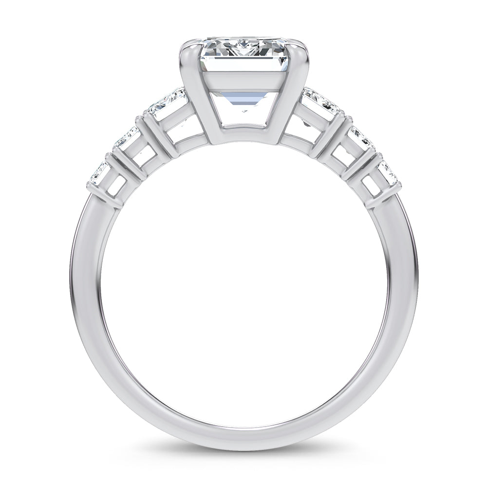 14K 4.06CT Diamond Engagement Ring
