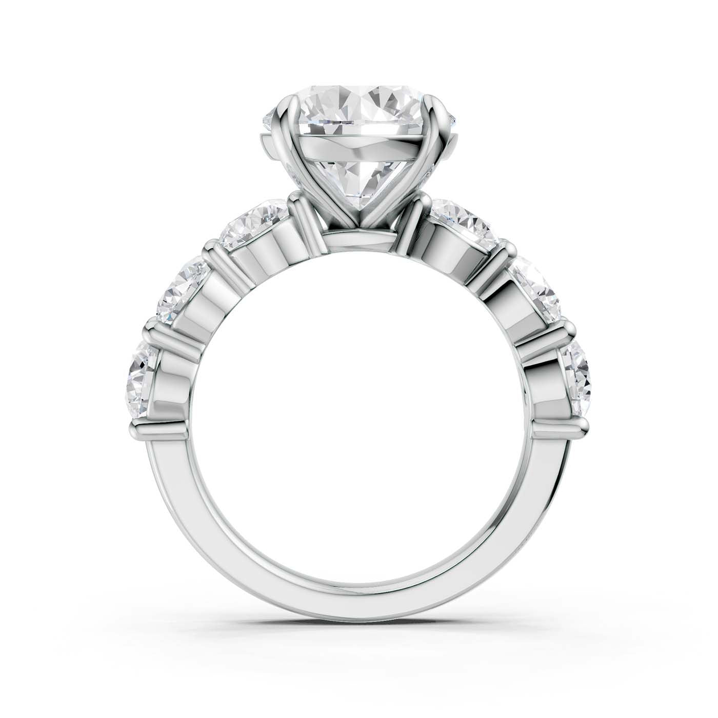 14K 7.00CT Lab Grown Diamond Engagement Ring