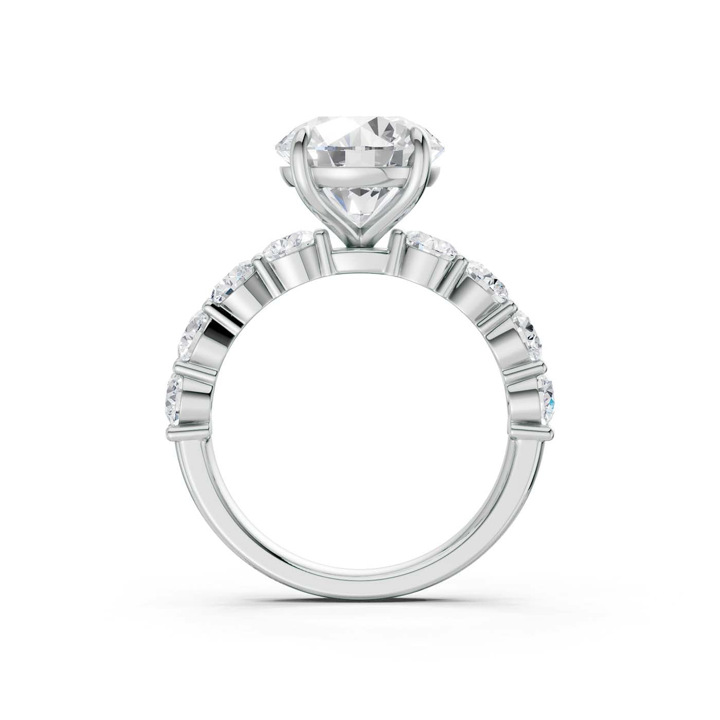 14K 4.50CT Lab Grown Diamond Engagement Ring
