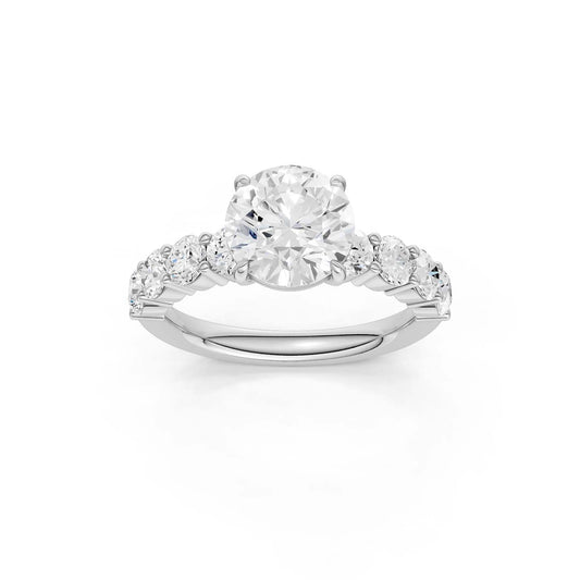 14K 3.00CT Lab Grown Diamond Engagement Ring