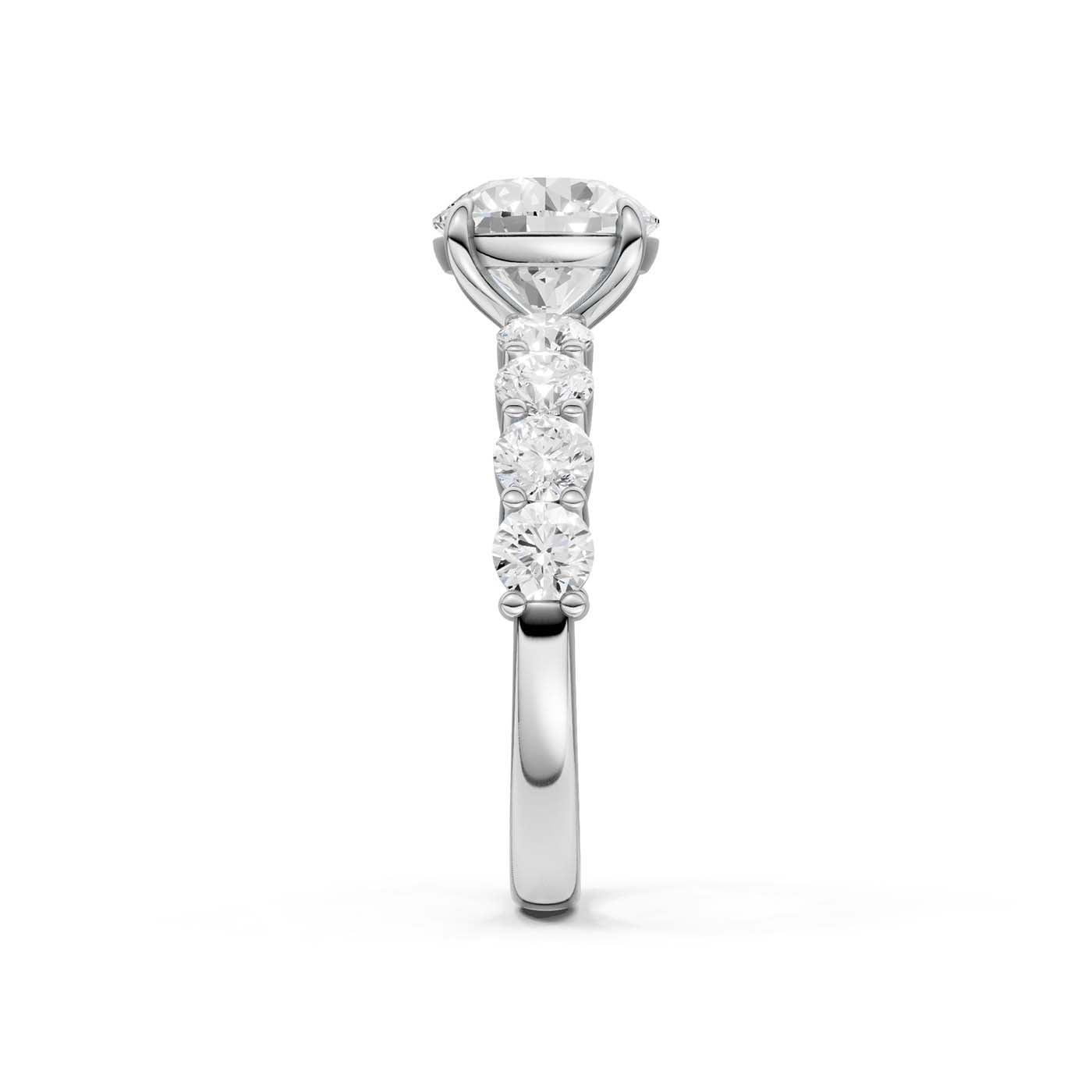 14K 3.00CT Lab Grown Diamond Engagement Ring