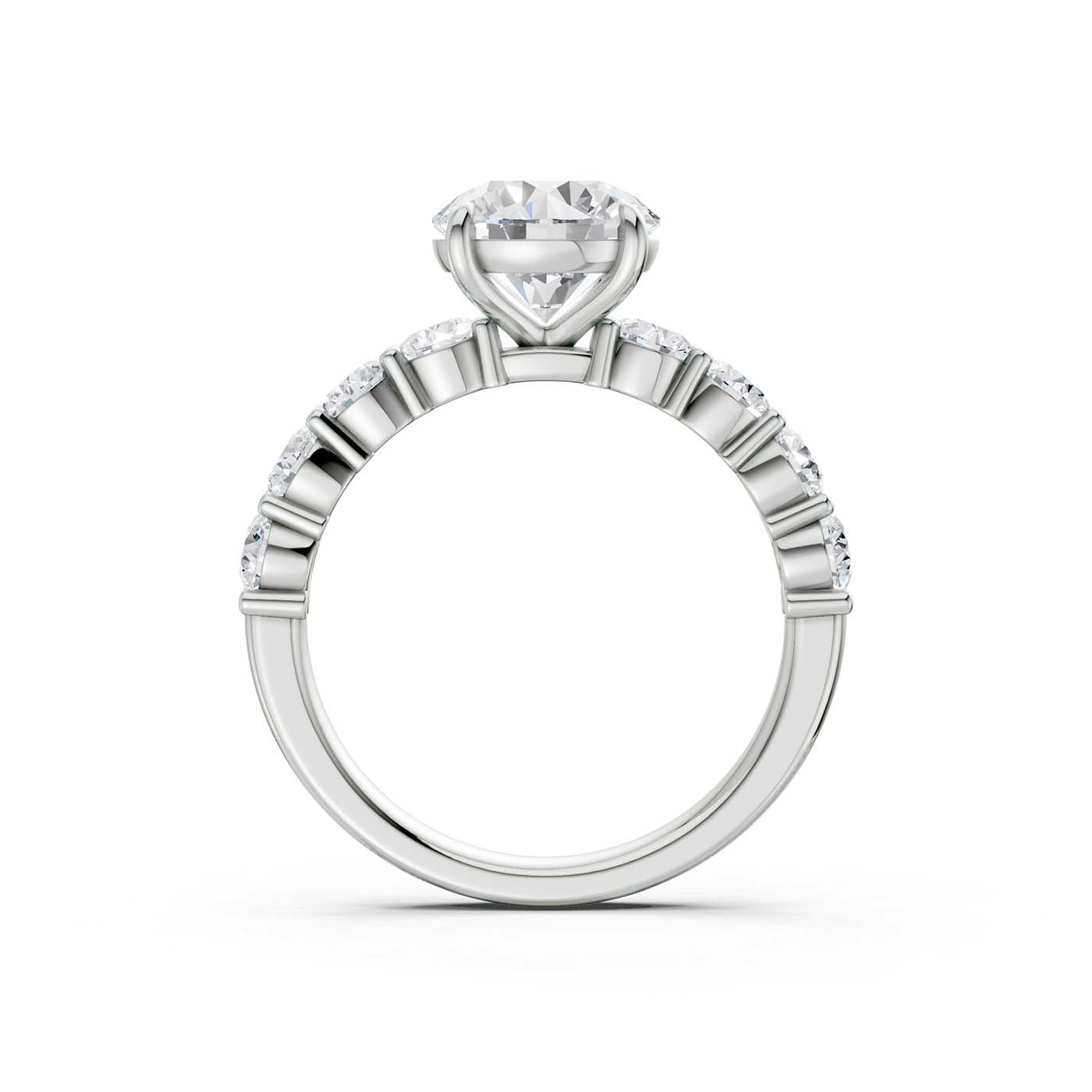 14K 3.00CT Lab Grown Diamond Engagement Ring