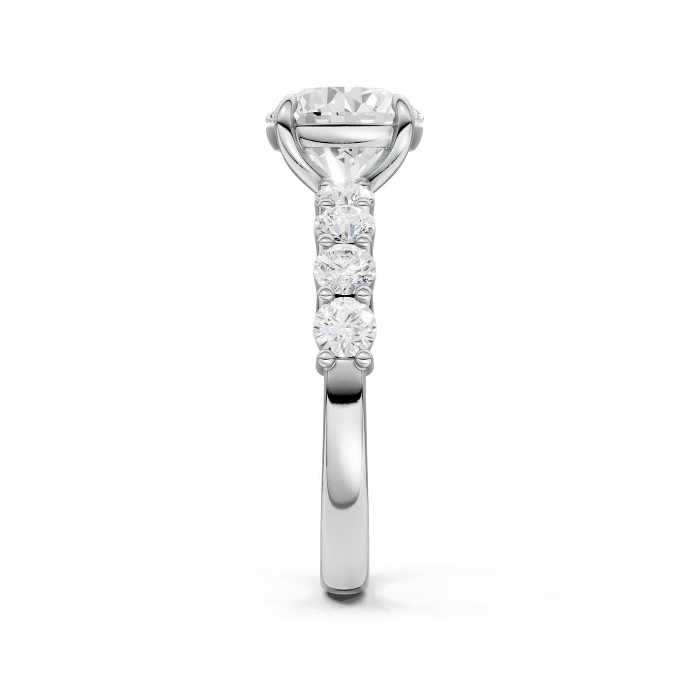 14K 2.75CT Lab Grown Diamond Engagement Ring