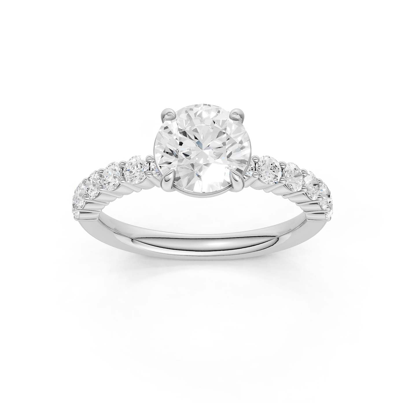14K 2.00CT Lab Grown Diamond Engagement Ring