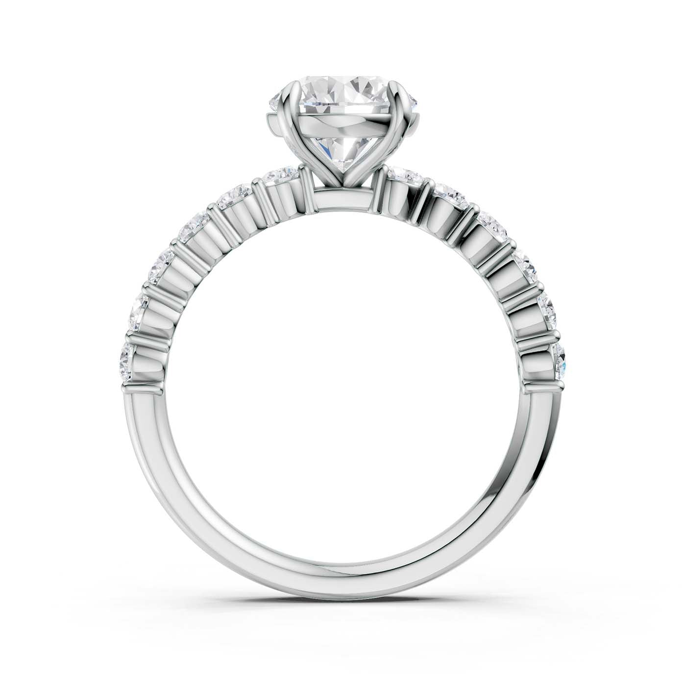 14K 2.00CT Lab Grown Diamond Engagement Ring