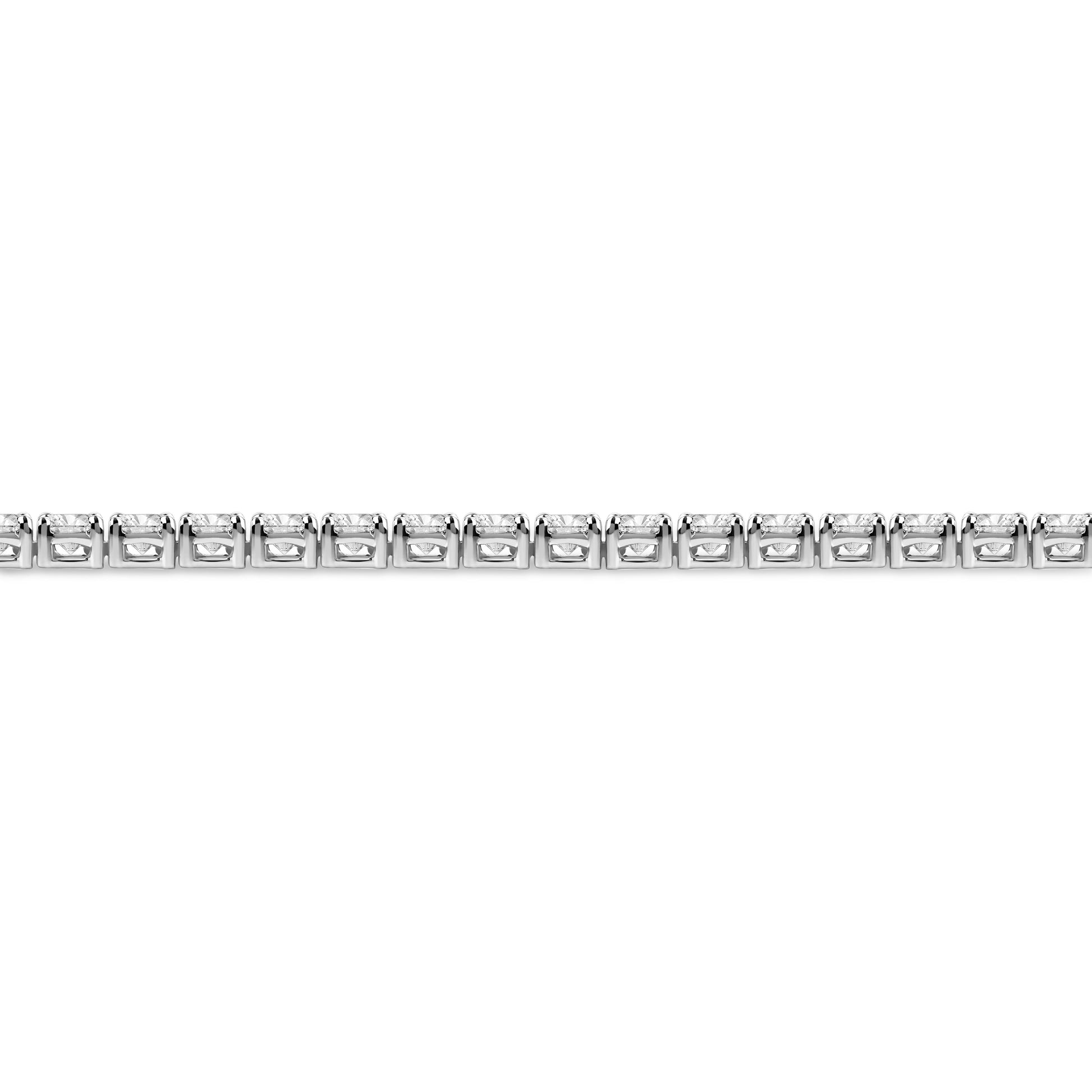 14K 29.00CT 22.6 Inch Diamond Tennis Necklace