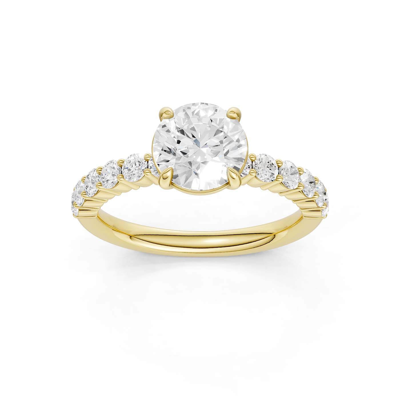 14K 2.00CT Lab Grown Diamond Engagement Ring