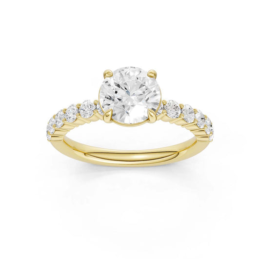 14K 2.00CT Lab Grown Diamond Engagement Ring