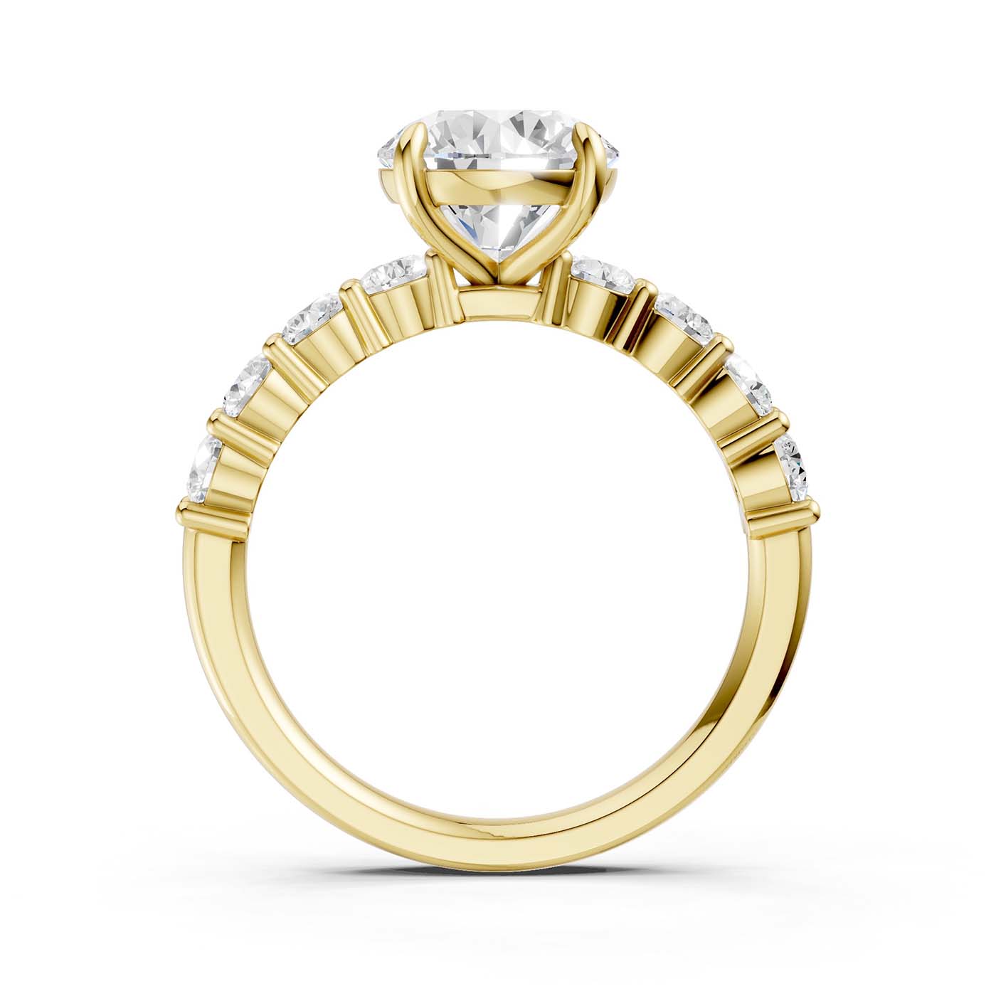 14K 2.75CT Lab Grown Diamond Engagement Ring