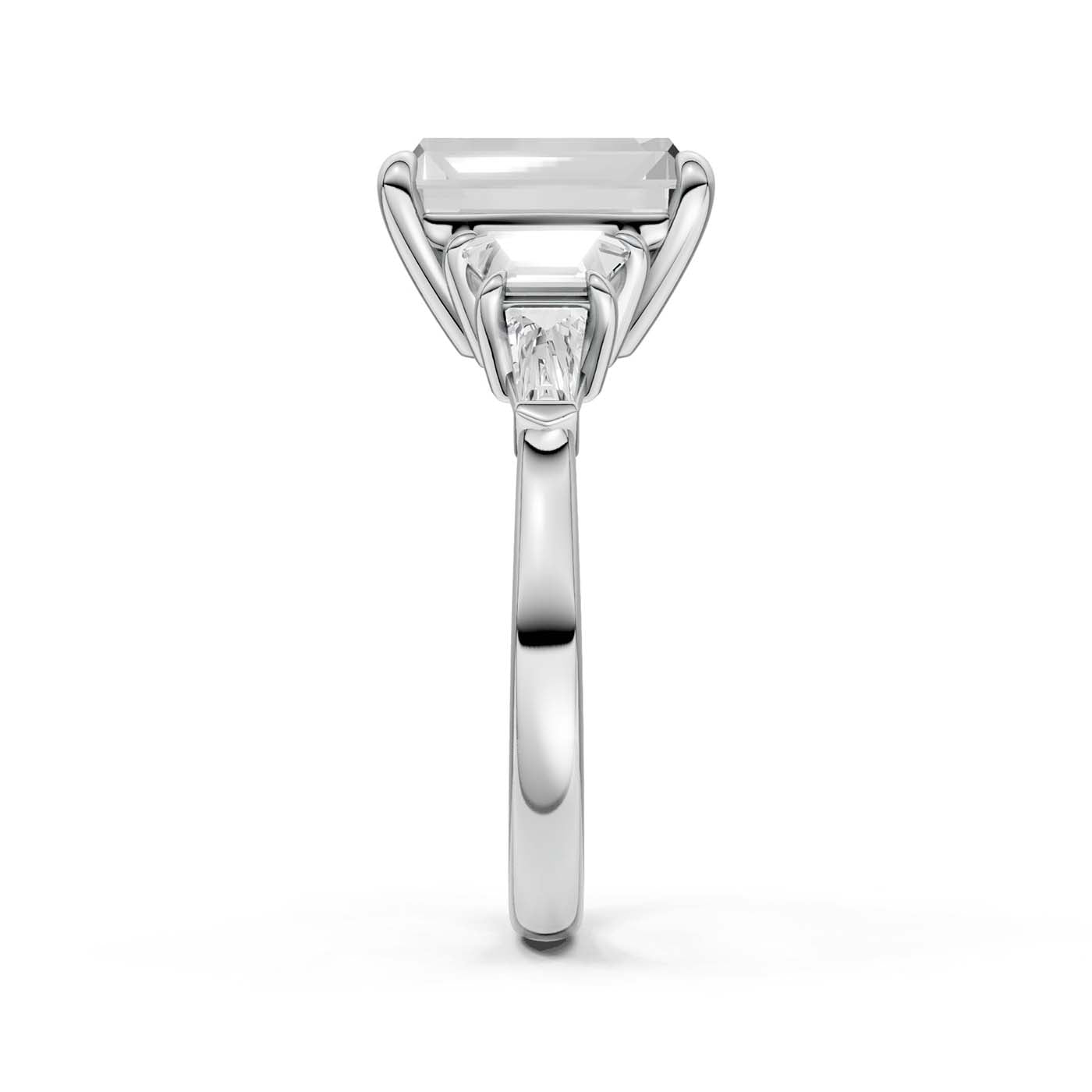 14K 3.78CT Lab Grown Diamond Engagement Ring