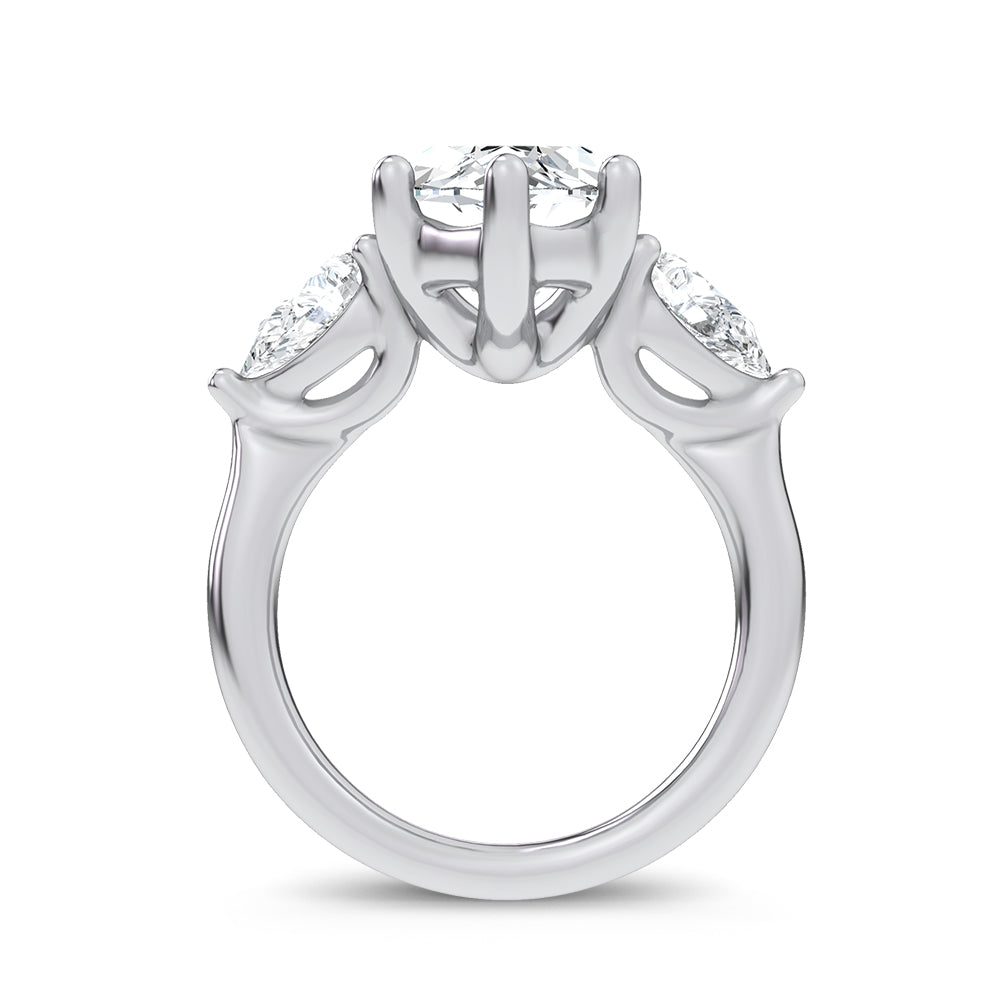 14K 6.00CT Certified Lab Grown Engagement Ring