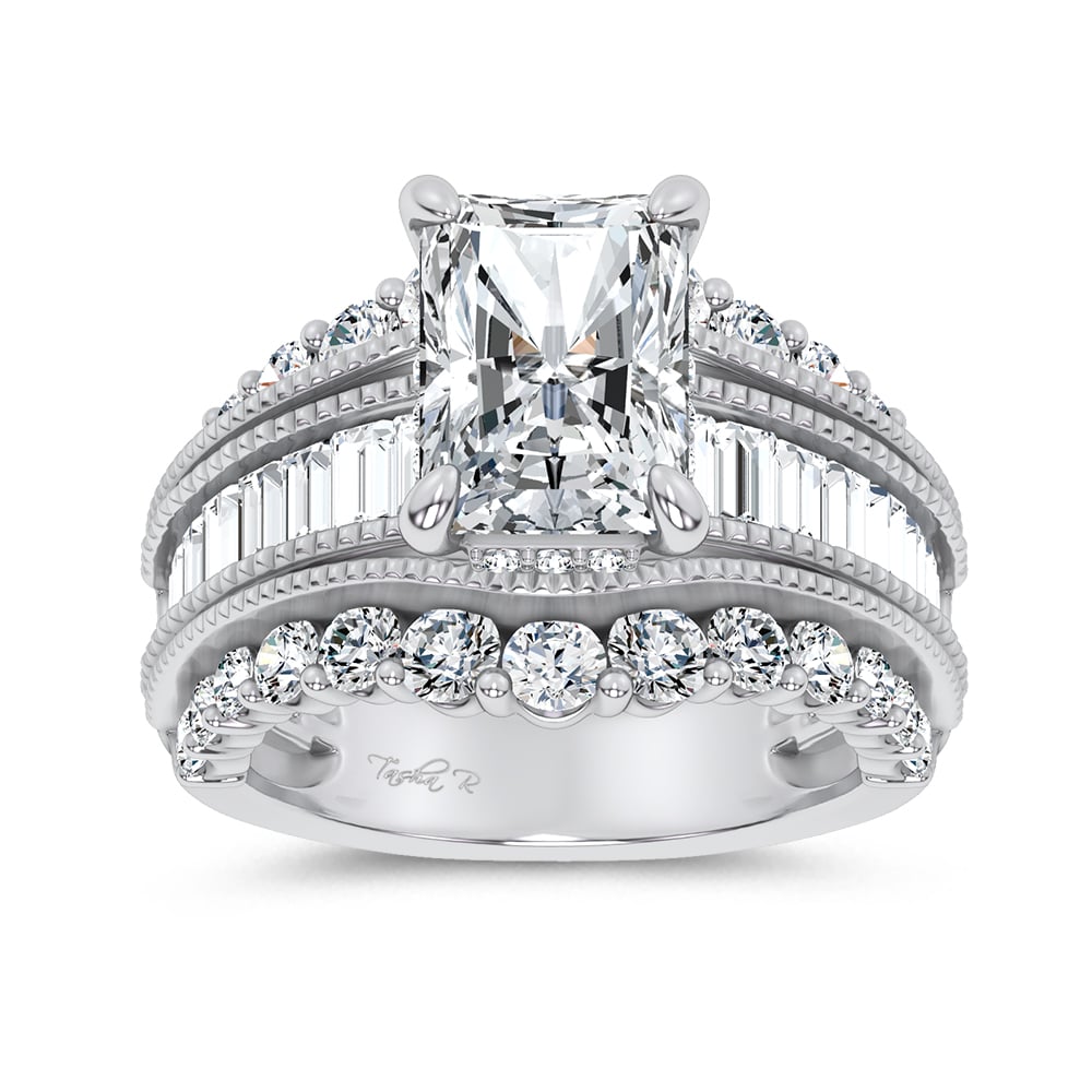 14K 5.72CT Certified Lab Grown Engagement Ring
