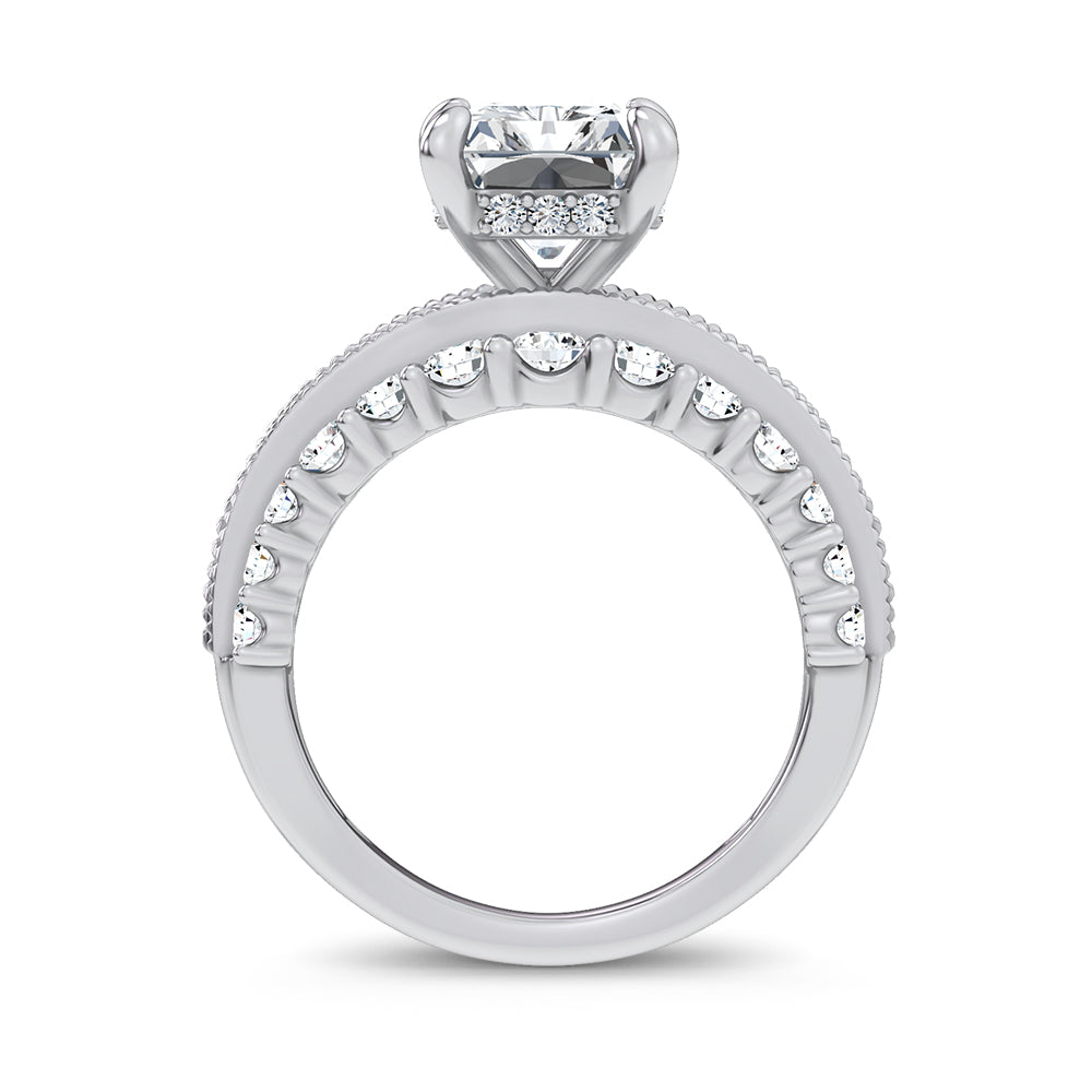 14K 5.72CT Certified Lab Grown Engagement Ring