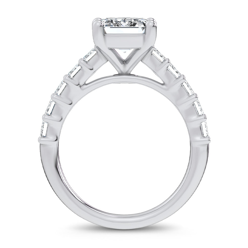 14K 4.79CT Lab Diamond Ring