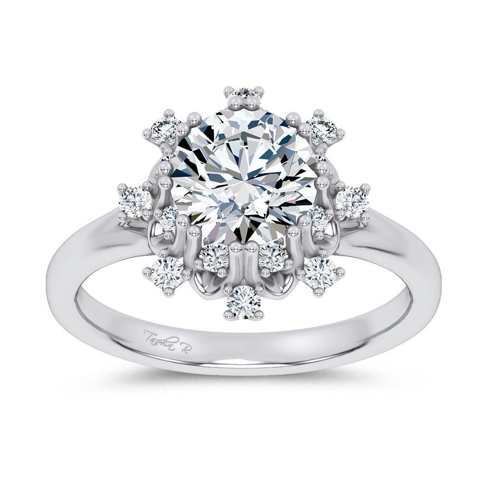 14K 2.00CT Lab Diamond Ring