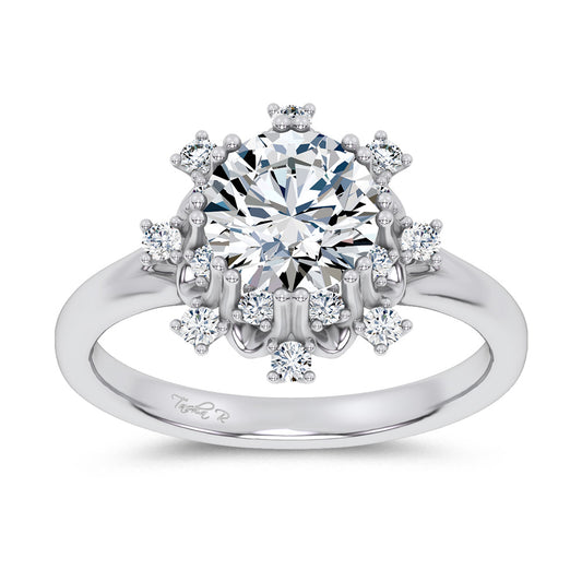 14K 2.00CT Lab Diamond Ring